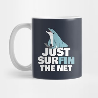 Just Surfin the Net Mug